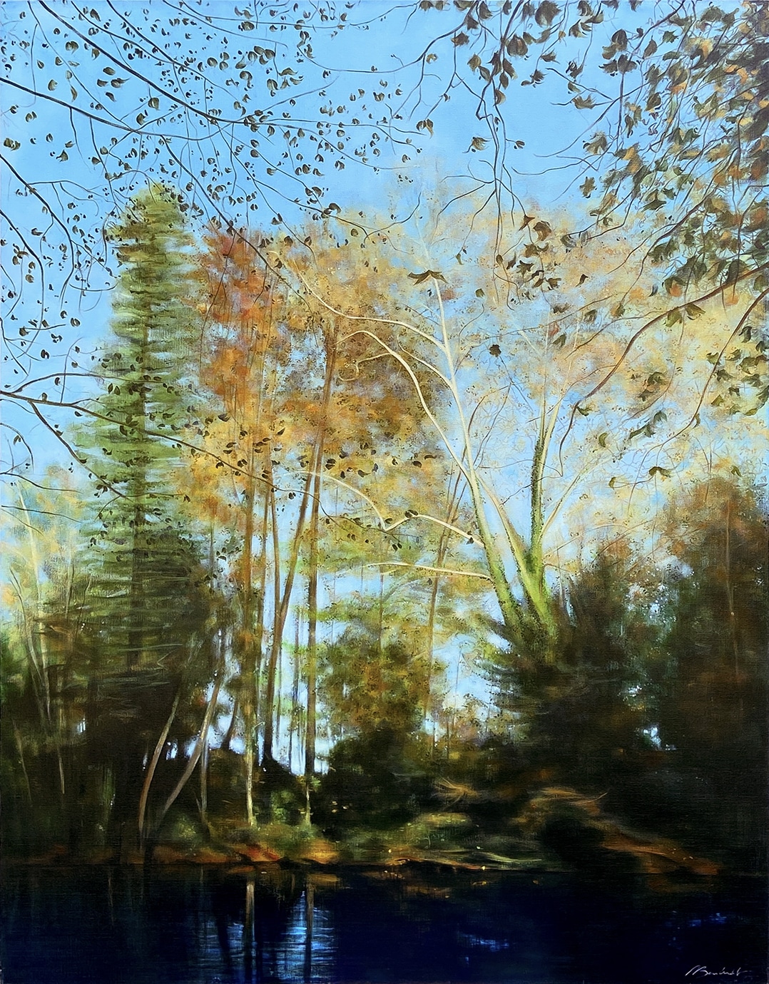 Etangs de Maupertuis 1 - AST - 114 x 146 cm