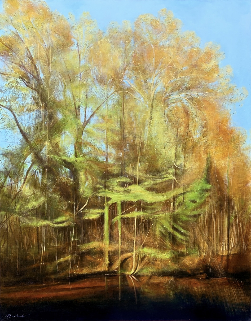 Etangs de Maupertuis 2 - AST - 114 x 146 cm